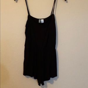 H&M black romper
